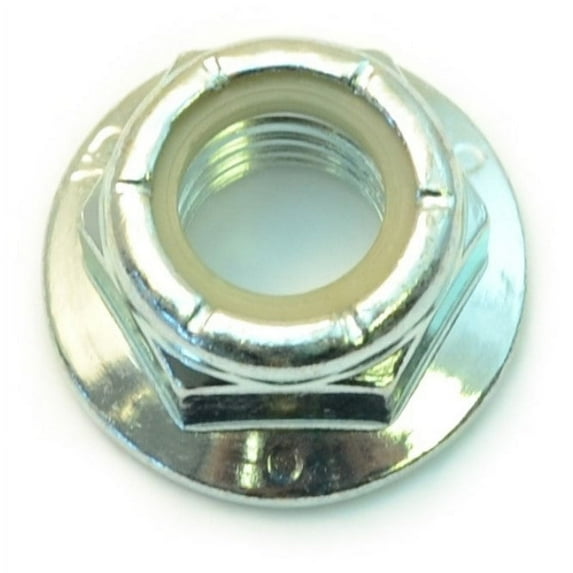 5/8"-11 Zinc Plated Grade 5 Steel Coarse Thread Flange Lock Nuts (5 pcs.)