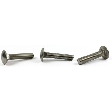 5/8-11 x 2" Carriage Bolts / Full Thread / Grade 5 / Zinc - 175 Piece Carton