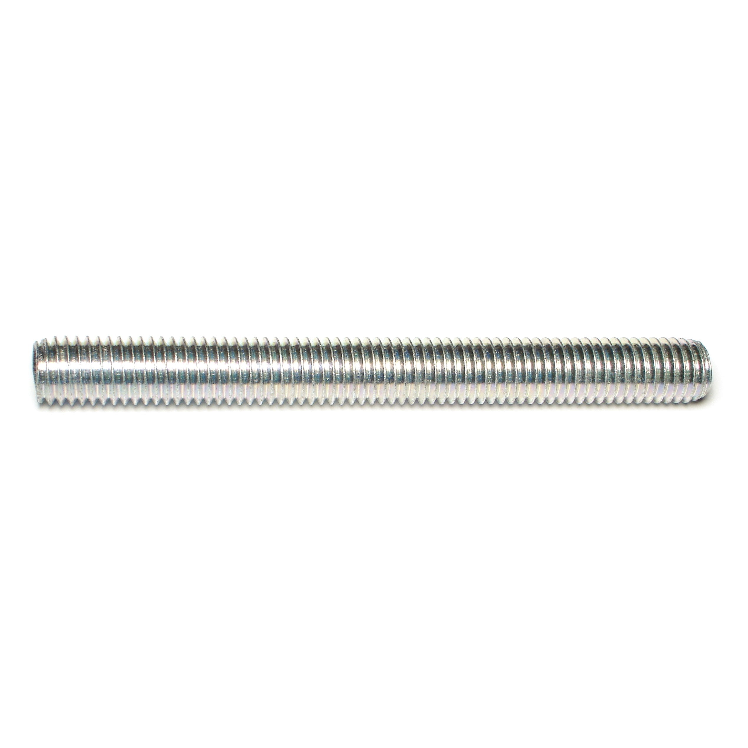 5/8"-11 x 6" Zinc Grade 2 Threaded Rods TRS-204 (3 pcs.)