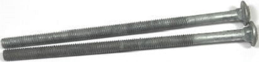 5/8-11 x 8" Carriage Bolts / Steel / Hot Dip Galvanized - 30 Piece Carton