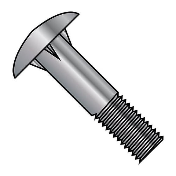 5/8-11X10 Timber Bolt Partially Threaded Galvanized (Pack Qty 25) BC-62160BTBG