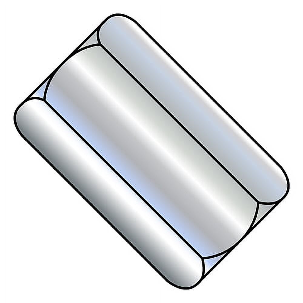 5/8-11X3-13/16 Hex Rod Coupling Nut 13/16 inch Across Flats Zinc (Pack Qty 60) BC-624813NCUP