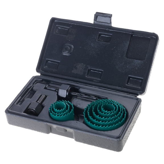 5/8/13Pcs Hole Saw Bit Cutting Set Cores Drill Bit Set 19-64/64-127/19-127mm Hole Cutter Set for Plasterboard Ceiling