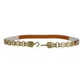 thumbnail image 1 of 5/8" (15 MM) Women's Leopard Fashion Skinny Stretch Belt, 1 of 3