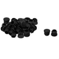 thumbnail image 1 of 5/8" 16mm OD Plastic Round Tube Inserts Protector 36pcs, 0.51"-0.6" Inner Dia, 1 of 7