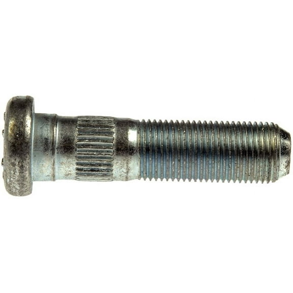 5/8-18 Serrated Wheel Stud - .660 In. Knurl, 2-17/32 In. Length