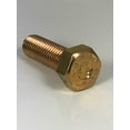 thumbnail image 1 of 5/8-18 x 5 Hex Head Cap Screws, Alloy Steel Grade 9, Zinc Yellow Plating (Quantity: 90 pcs) - Fine Thread UNF, Fully Threaded, Length: 5 Inch, Thread Size: 5/8 Inch, 1 of 1