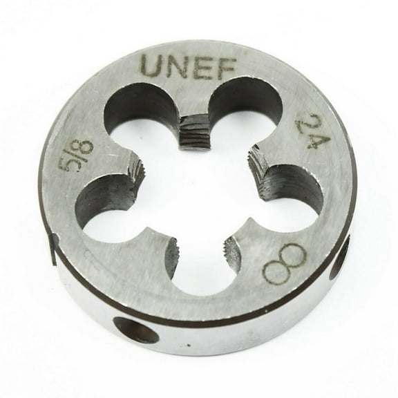 5/8"-24 5/8''-24 Tap And Die Set High-speed Steel Right-hand Thread For Thread Restore