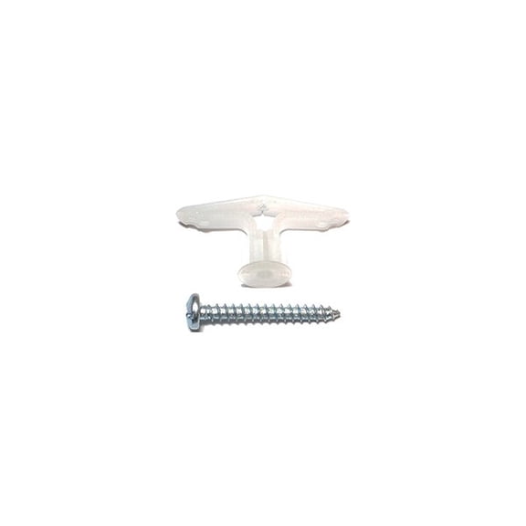5/8" - 3/4" x 1.8" Plastic Toggles & Screws TAP-077 (10 pcs.)