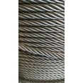 thumbnail image 1 of 5/8" Bright Wire Rope Steel Cable IWRC 6x26 (150 Feet), 1 of 1