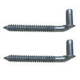 thumbnail image 1 of 5/8 Chain Lag screw Gate Hinge Post Side Wood Bolt Galvanized Steel (Pair), 1 of 2