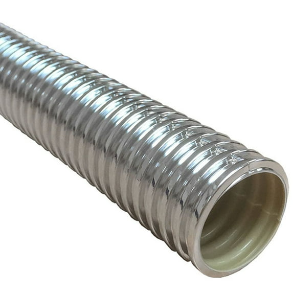 5/8" ConvoShield High Temperature Chrome Split Wire Loom - Length: 37" - 1 Piece