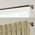 thumbnail image 1 of 5/8" Dia Single Blackout Curtain Rod 48-84 inch in Antique Brass, 1 of 3
