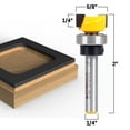 thumbnail image 1 of 5/8" Diameter Flush Trim Template Router Bit - 1/4" Shank - Yonico 14179q, 1 of 1