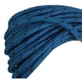 thumbnail image 1 of 5/8" Double Braided Polyester Arborist Blue Ox Rope Bull Rope, 150 ft, Blue/Black, 1 of 1