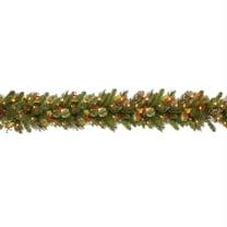 5.8 FT Pre-lit Artificial Christmas Garland with Pine Cones