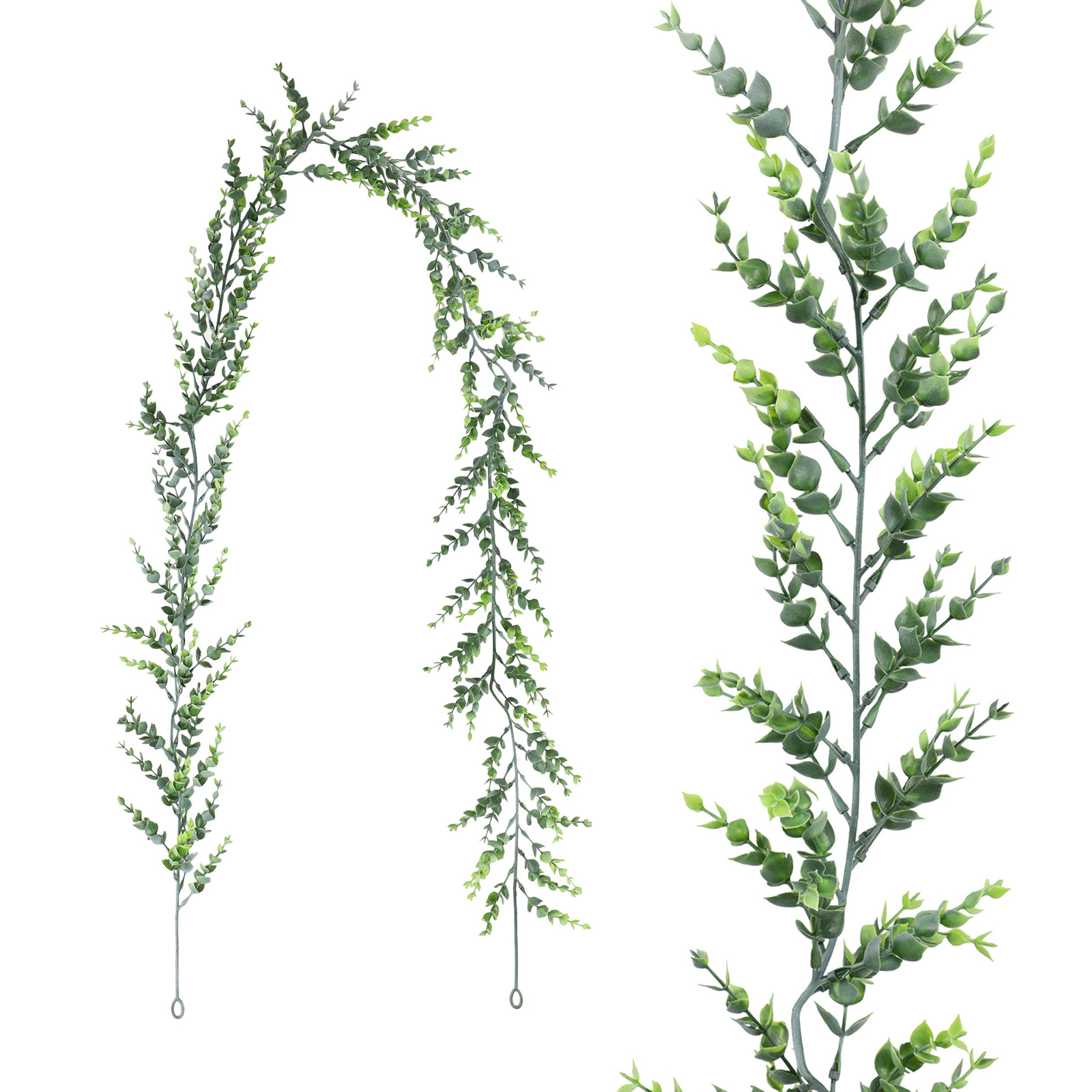 5.8 Ft Artificial Vines Fake Greenery Garland,Vines for Room Decor,Faux Plants Wall Greenery