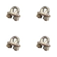 thumbnail image 1 of 5/8" Galvanized Drop Forged Wire Rope Clips - 4 Pack, 1 of 1