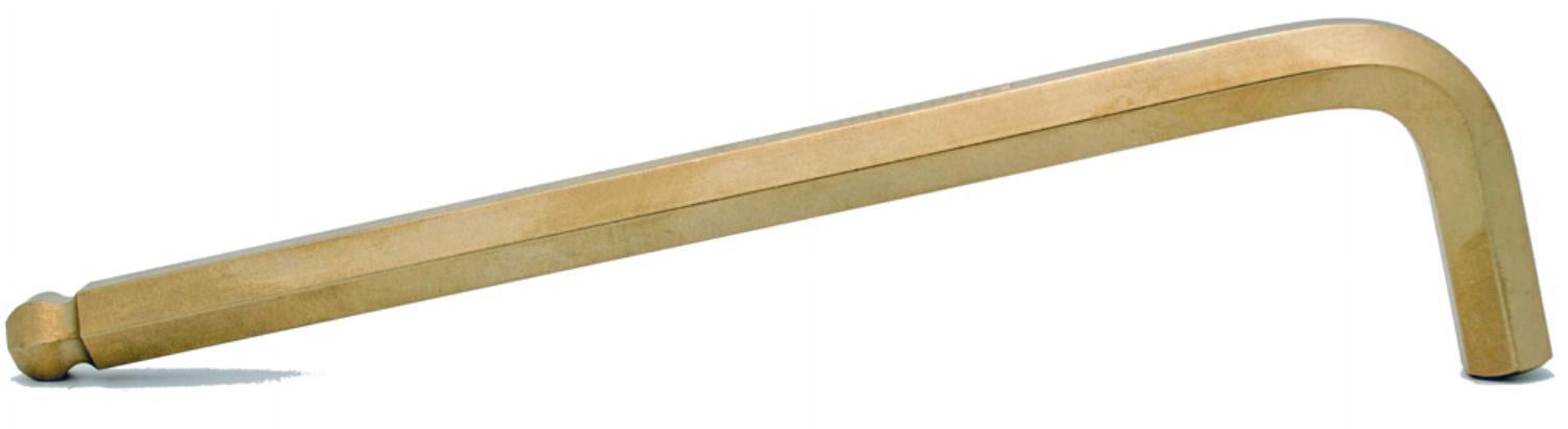 5/8" Hex (Allen) Balldriver® Long Arm L-Wrench, Protanium® High Torque Steel With Goldguard™ 14k Plated Finish - Bondhus® USA