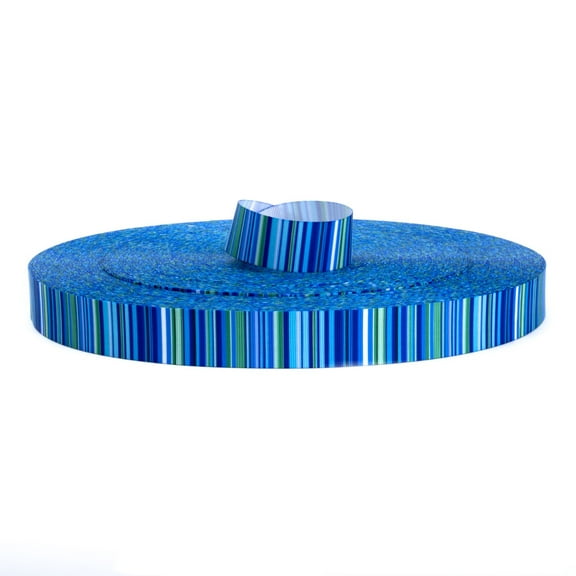 Country Brook Design® 5/8 Inch Blue Serape Grosgrain Ribbon, 5 Yards