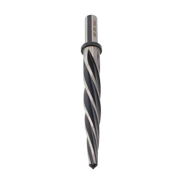 5/8 Inch Bridge Reamer With 1/2 Inch Shank, HSS Tapered Spiral Fluted Drill For Aligning Metal Holes In Construction And Automotive Applications, 6.3 Inch Overall Length