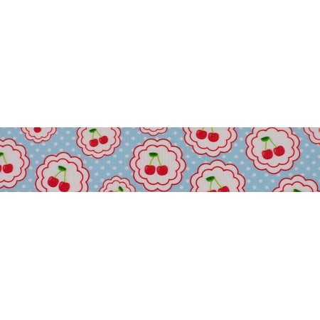 5/8 Inch Cherry on Top Polyester Webbing Closeout