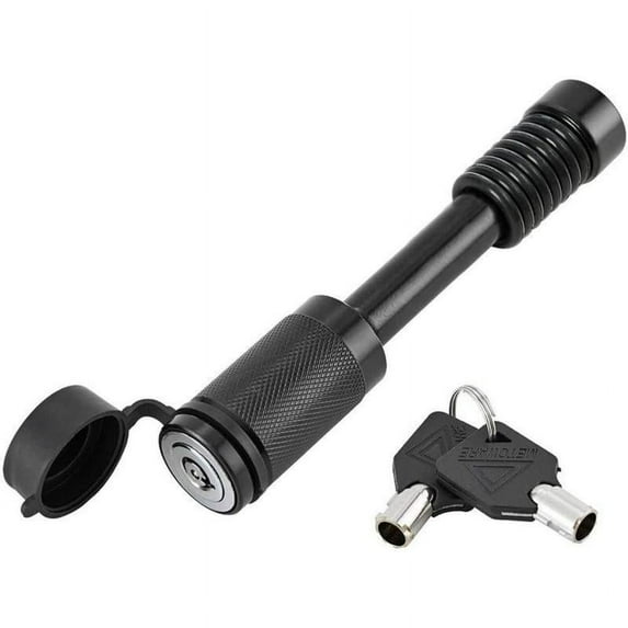 5/8 Inch Extra Long Heavy Duty Trailer Locking Pin Set Receiver Hitch Lock With Anti-Rattle, Keys S7N9