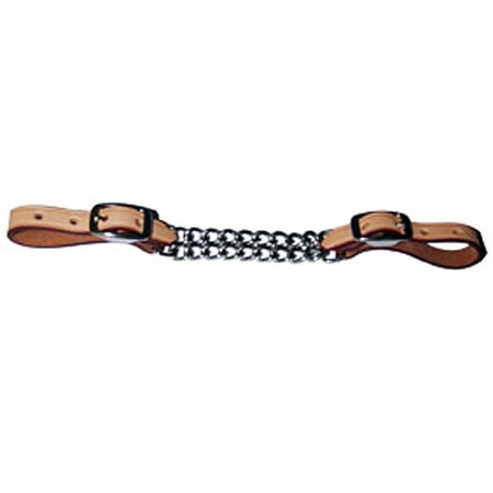 5/8 Inch Hilason Western Tack Rus Horse Double Row Mouth Chain