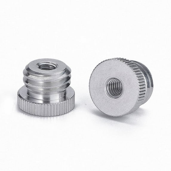 5/8-Inch Male to 1/4-Inch Female Mic Screw Adapter Aluminum Alloy Tripod Stand