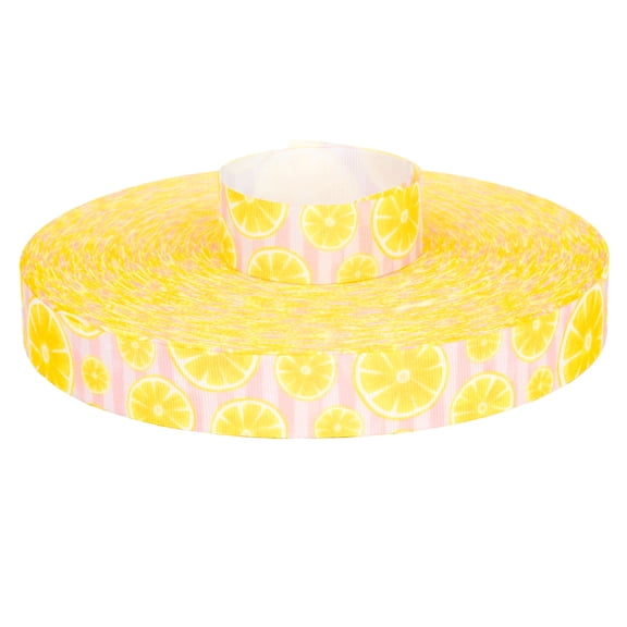 Country Brook Design® 5/8 Inch Pink Lemonade Grosgrain Ribbon, 5 Yards