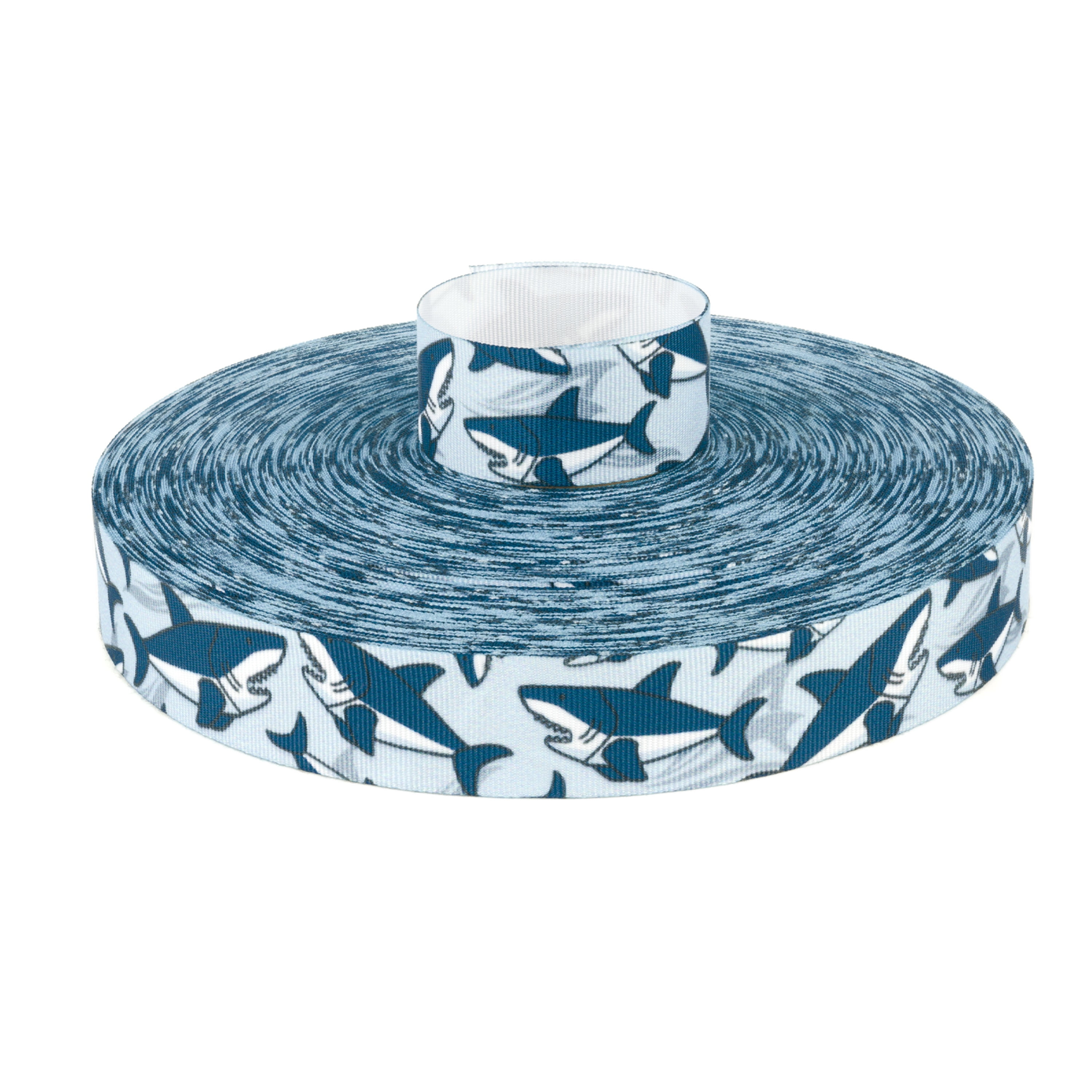 5/8 Inch Sharks Grosgrain Ribbon, 2 Yards - Walmart.com