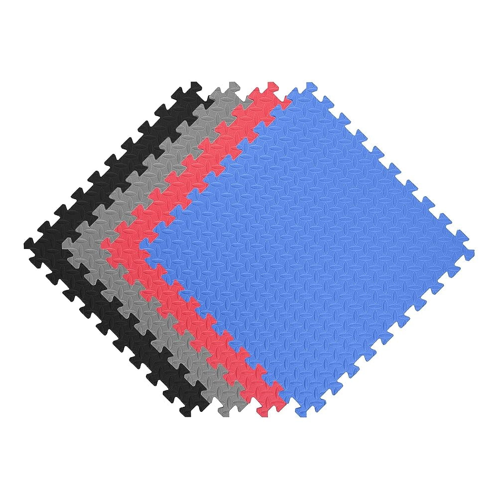 5/8 Inch Thick Soft Foam Flooring Tiles HighDensity Interlocking