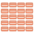 thumbnail image 1 of 5/8 Inch Tri-Glide Slide Buckles Webbing Strap Fastener, Brown, 100 Pack, 1 of 5