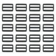 thumbnail image 1 of 5/8 Inch Tri-Glide Slide Buckles Webbing Strap Fastener for Backpack Bag Belt, Navy Blue 50 Pack, 1 of 5