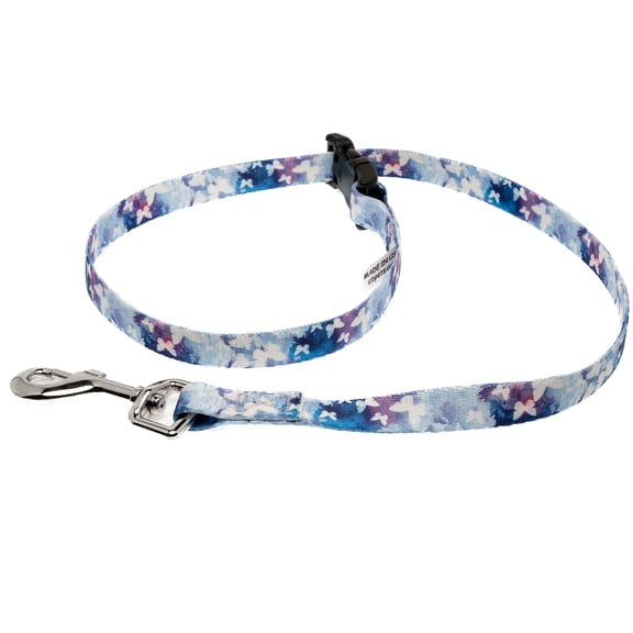 Country Brook Petz® 5/8 Inch Watercolor Butterflies Grooming Loop with Quick Release Buckle