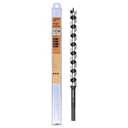 TOOLMAYS Auger Drill Bit 3/8" Hex Shank Long for Wood Smooth Drilling 5/8 Inch x 12 Inch