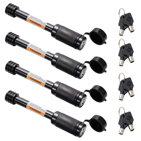 5/8" Locking Hitch Receiver Pin for 2"/2.5" Class III-IV Receivers & Towing Accessories