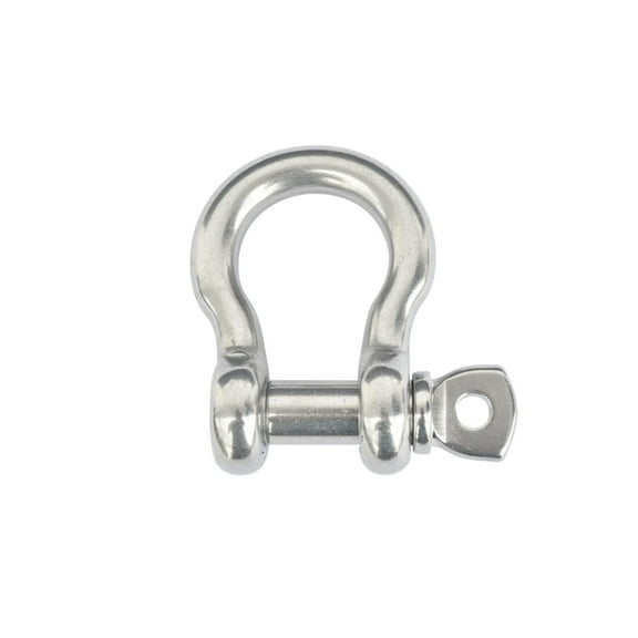 5/8" Marine Bow Shackle Stainless Steel Clevis D-Ring 316 Sailboat Rigging Ancho