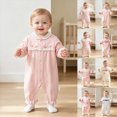 thumbnail image 1 of 5-8 Months Newborn Cute And Playful Baby Rompers For Full Babies Spring Outfits Baby Bodysuits Bodysuit Newborn Pajamas, 1 of 6