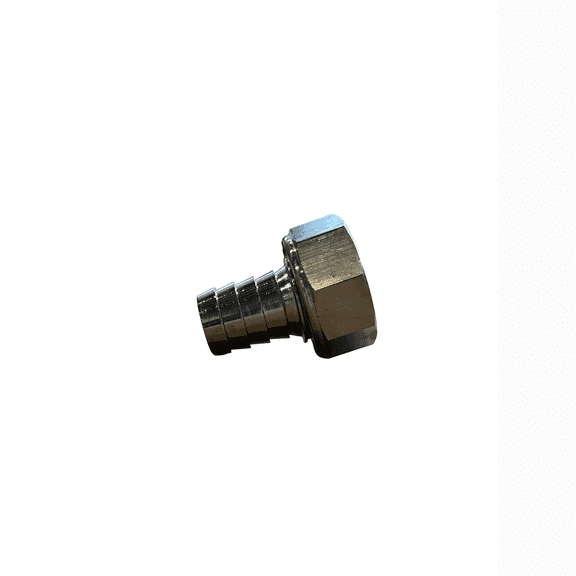 5/8" Nickel Plated Hose Fittings - 1 Female Fitting by Dramm