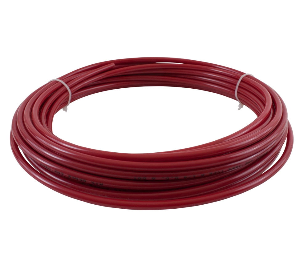 5/8" OD x 100' Red SAE J844 Nylon Air Brake Tubing DOT Approved | Pneumatic Nylon Air Line Hose for Air Brake System