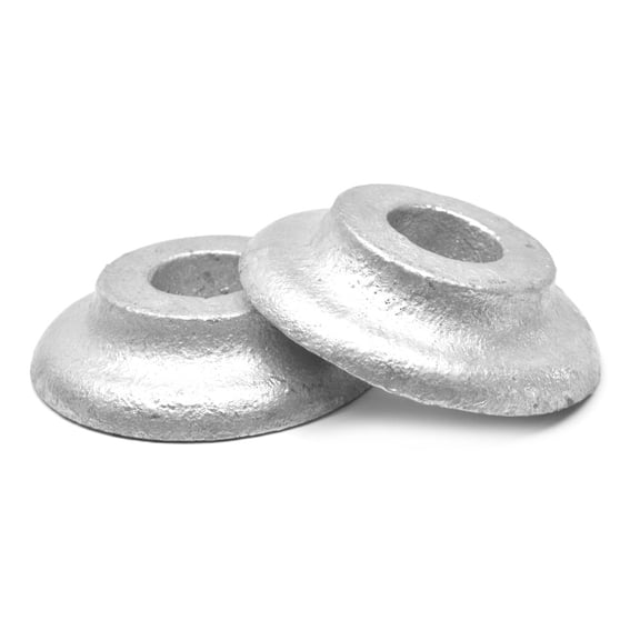 5/8" Ogee Washer Class 30 Gray Iron Hot Dip Galvanized Pk 10