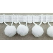 5 / 8 Pom Pom Poly Ball Fringe- 12 Wontinuous Yards - العديد من الألوان!