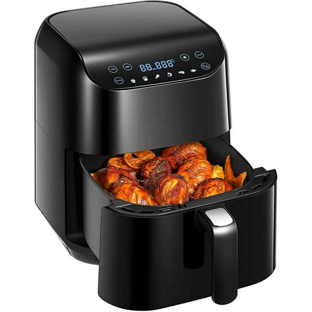 5.8 QT Large Capacity Air Fryer Stainless Steel Air Fryer Oven