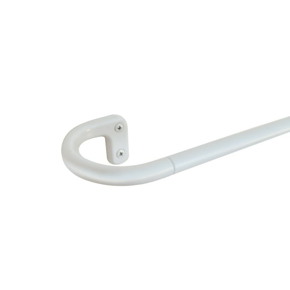 5/8" ROOM DARKENING ROD SET 86-128" WHITE