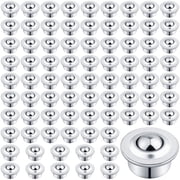 5/8" Roller Ball Transfer Bearing, 80PCS CY-15H | Carbon Steel Bearing Rollers, Casters Universal for Conveyor, Transmission, Load Capacity 44lbs