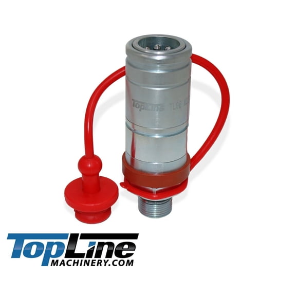 5/8" SAE(ORB) Male Thread Push Pull VALVES Breakaway Hydraulic Coupler TL115