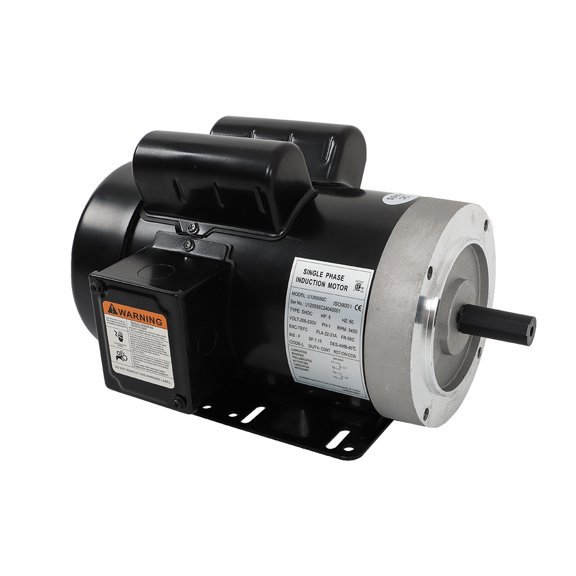 5/8" Shaft Diameter 5HP 3450RPM General Purpose Single Phase Motor 208-230V 56C