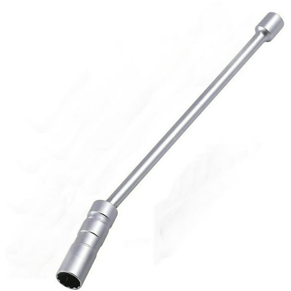 5/8" Swivel Magnetic Spark Plug Socket, 3/8" Drive x 10" Total Length | Enhanced Magnetic Design with Thin Wall Socket, Cr-v Steel