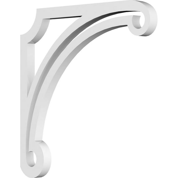 5/8"W X 10"D X 10"H Arch Architectural Grade PVC Bracket